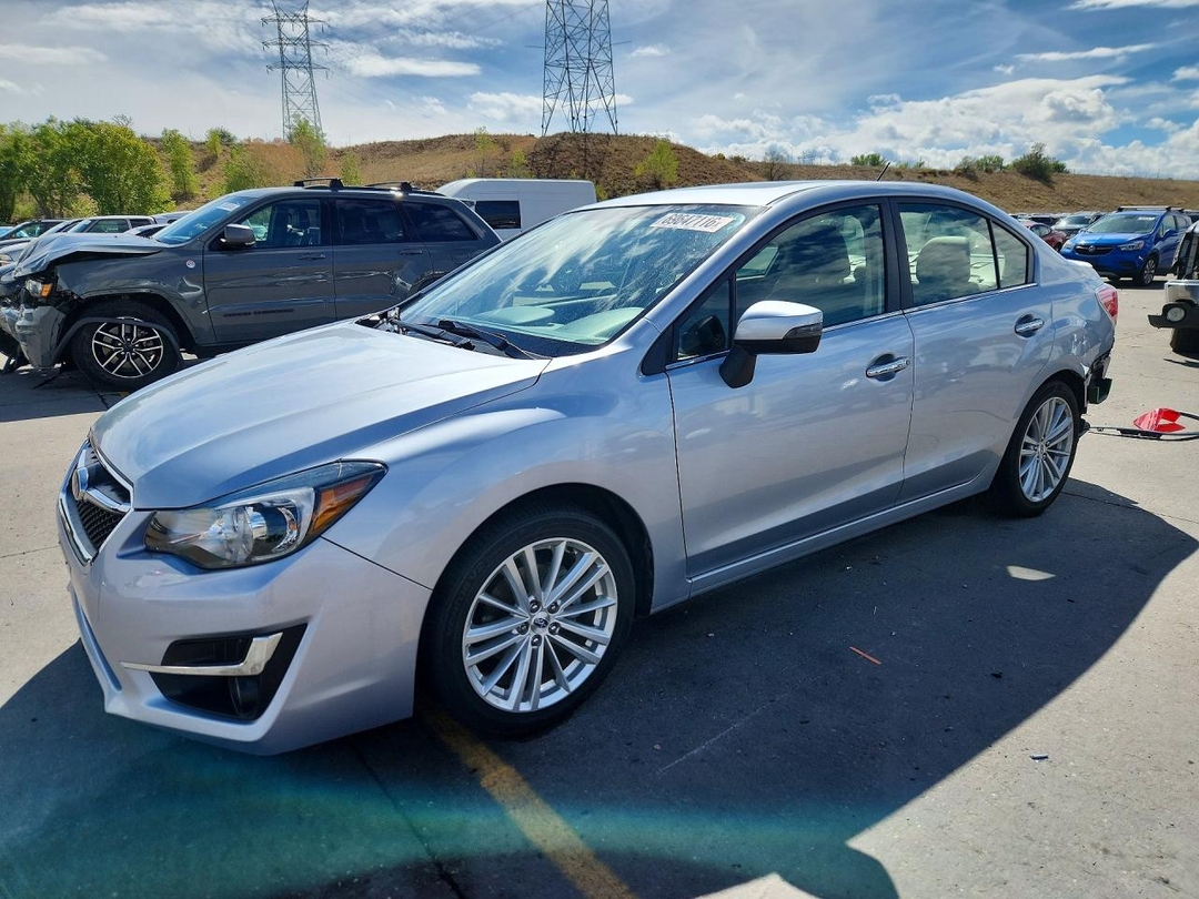 Vedere 2015 SUBARU IMPREZA SPORT LIMITED, unghi 1