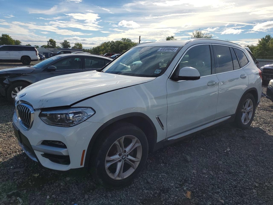 Vue de 2021 BMW X3 XDRIVE30I, angle 1