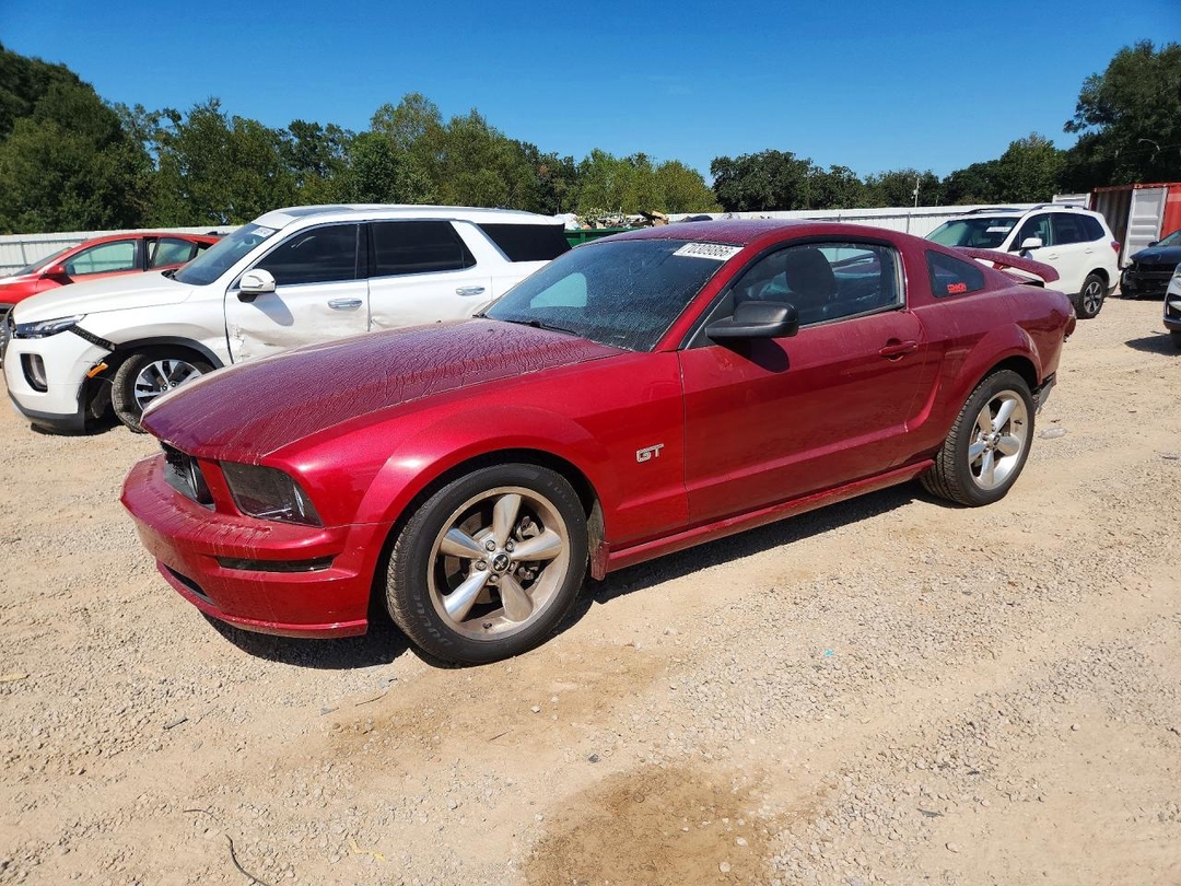 Vista de 2007 FORD MUSTANG GT, ángulo 1