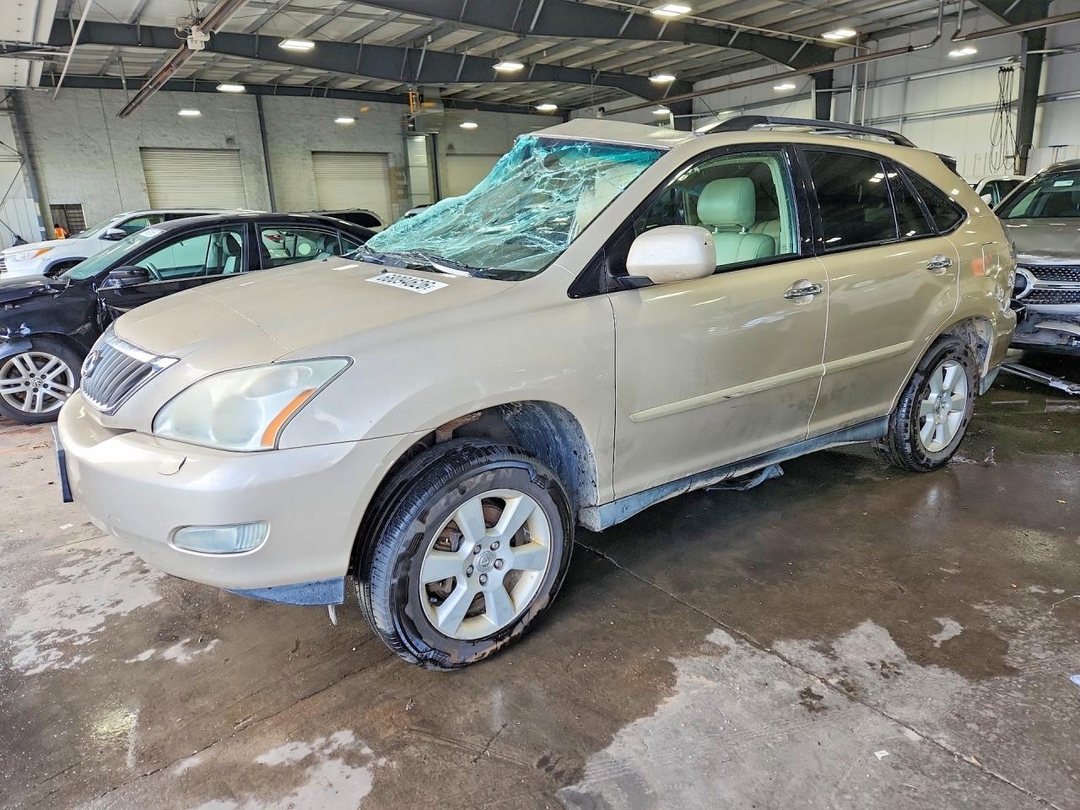 Vue de 2008 LEXUS RX 350, angle 1