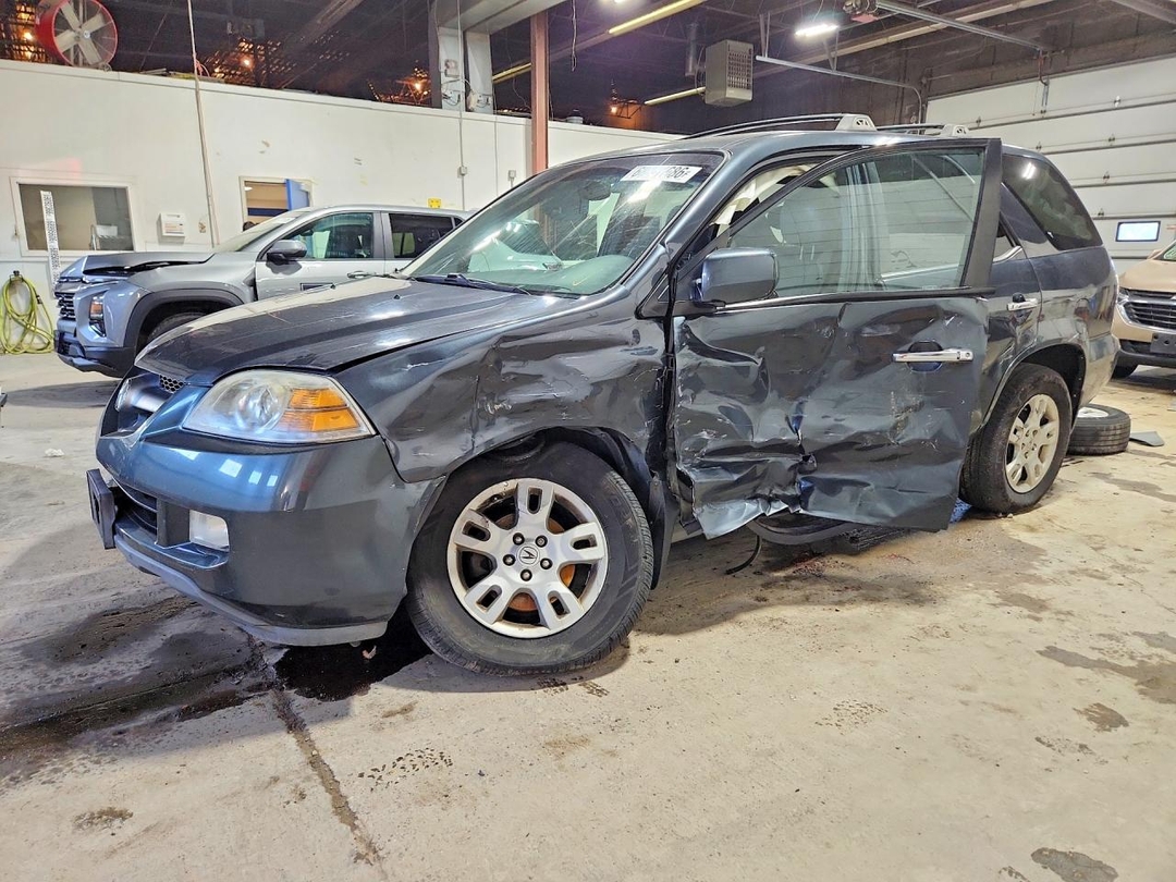2004 ACURA MDX TOURING view, angle 1