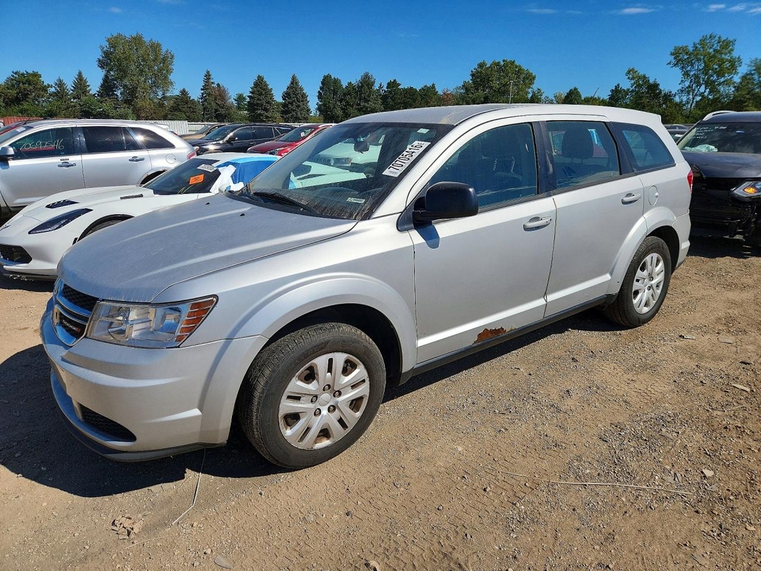 Vista de 2014 DODGE JOURNEY SE, ángulo 1