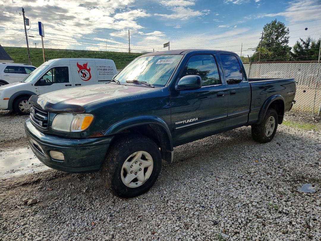 Vue de 2001 TOYOTA TUNDRA ACCESS CAB LIMITED, angle 1