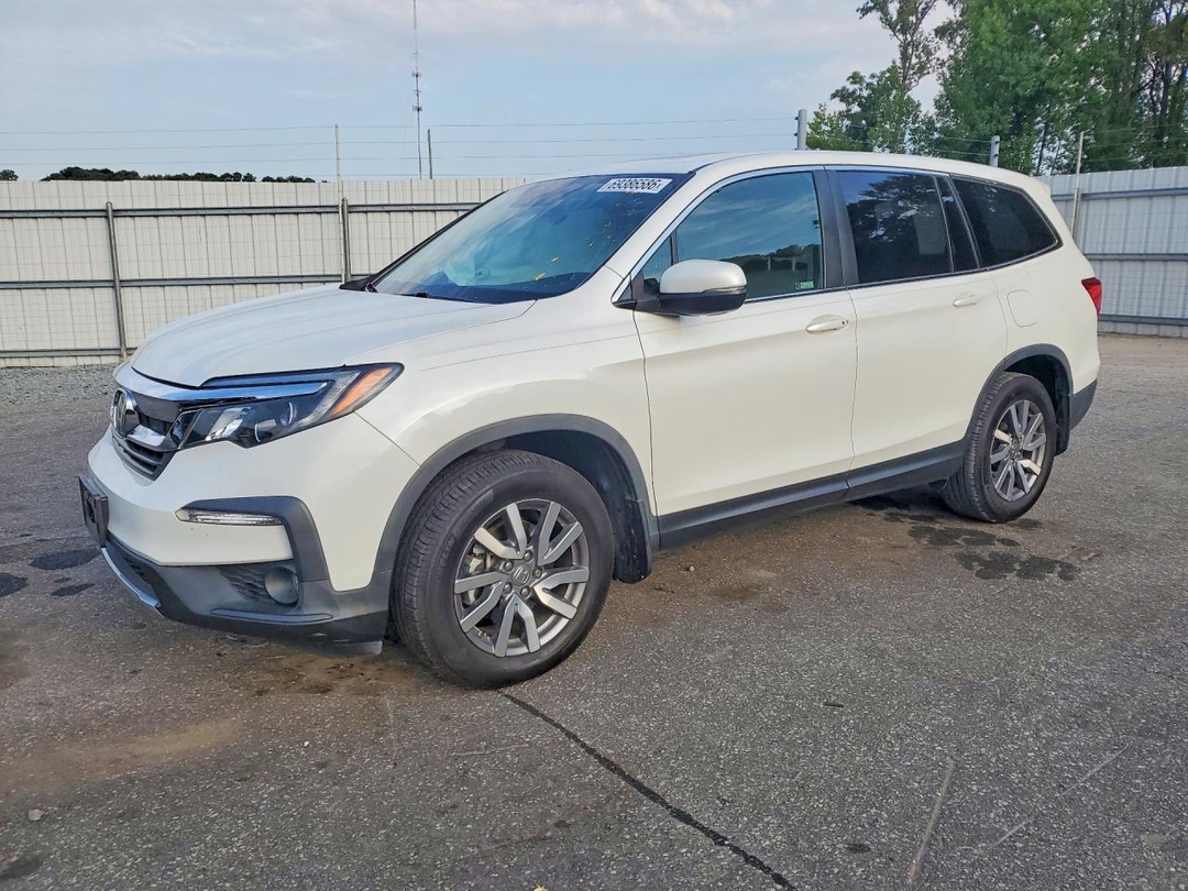 Вид 2020 HONDA PILOT EXL, угол 1