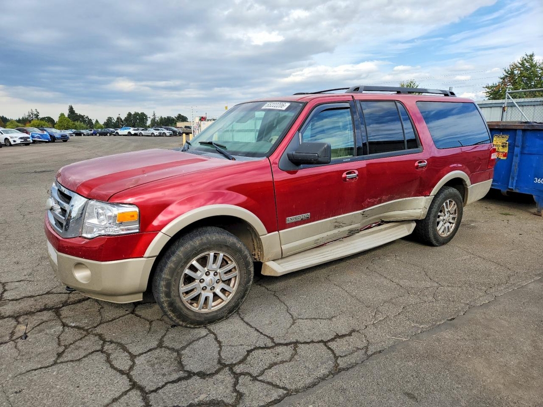 Vue de 2008 FORD EXPEDITION EL EDDIE BAUER, angle 1