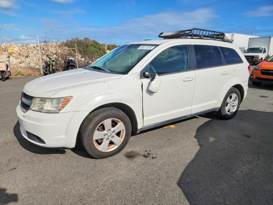 Vista de 2010 DODGE JOURNEY SXT, ángulo 1