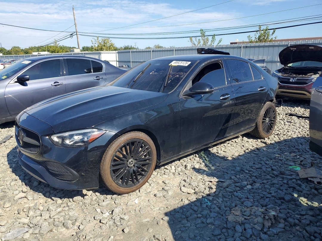 منظر 2022 MERCEDES-BENZ C 300 4MATIC، زاوية 1