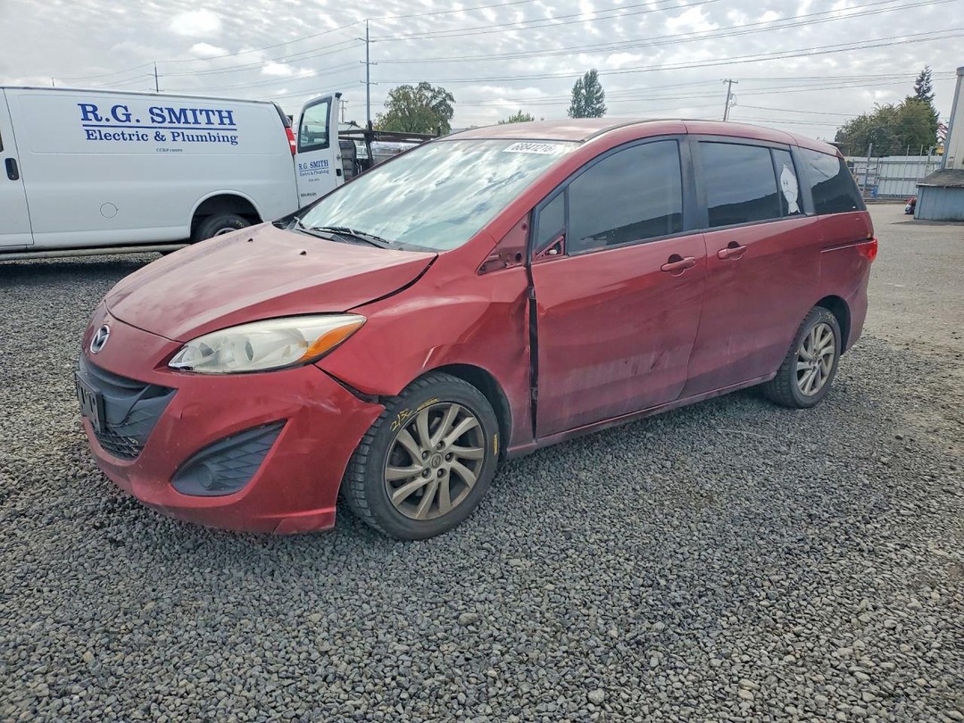 Вид 2012 MAZDA 5, угол 1