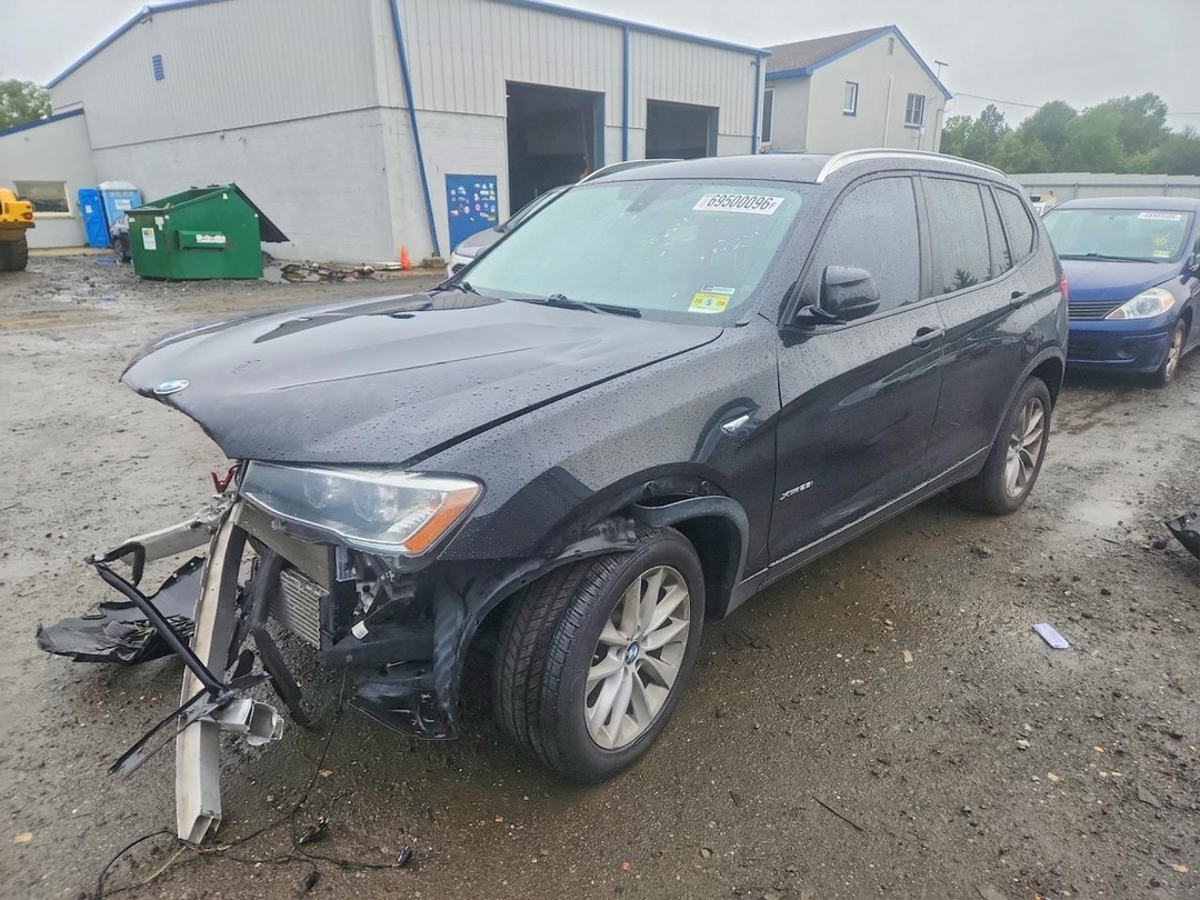 Вид 2015 BMW X3 XDRIVE28I, угол 1