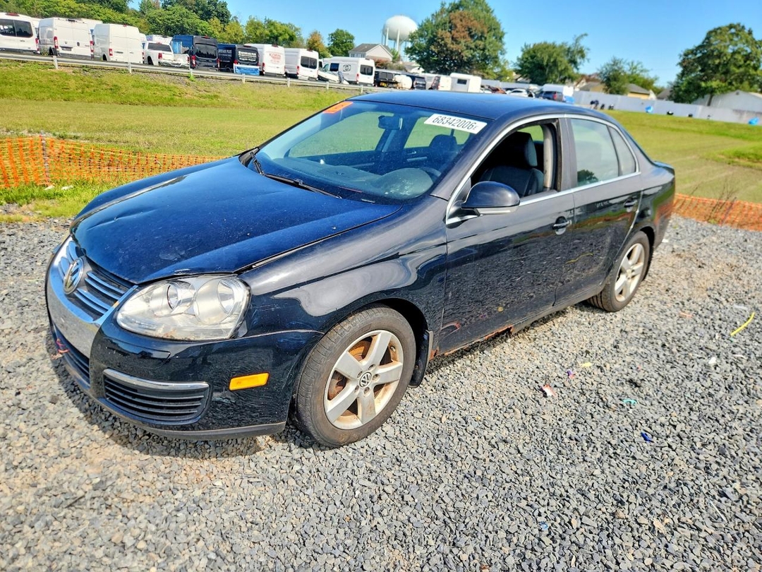 Вид 2009 VOLKSWAGEN JETTA SE, угол 1