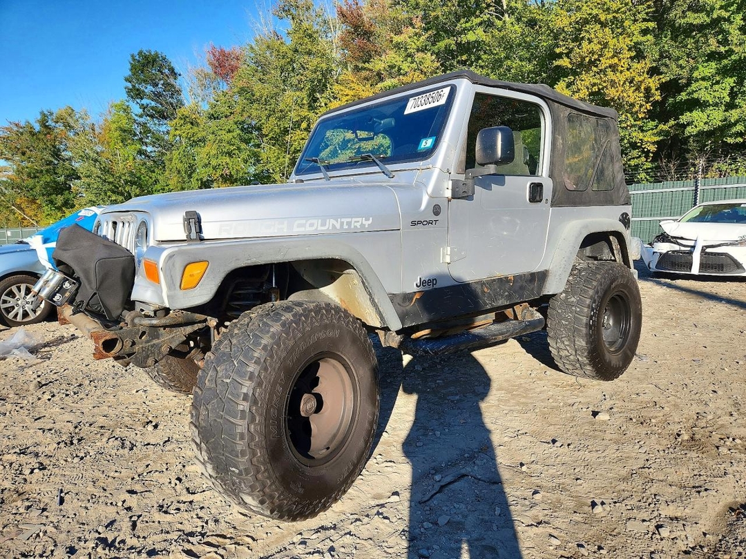 Вид 2004 JEEP WRANGLER / TJ SPORT, угол 1
