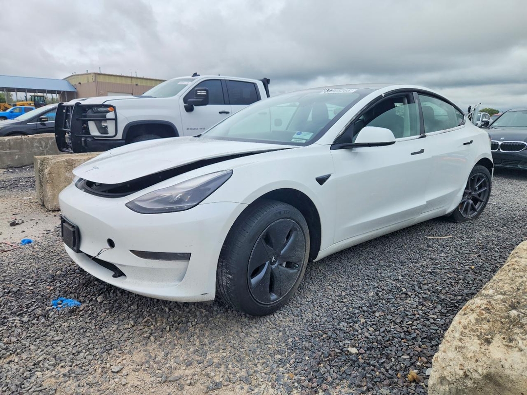 2021 TESLA MODEL 3 view, angle 1