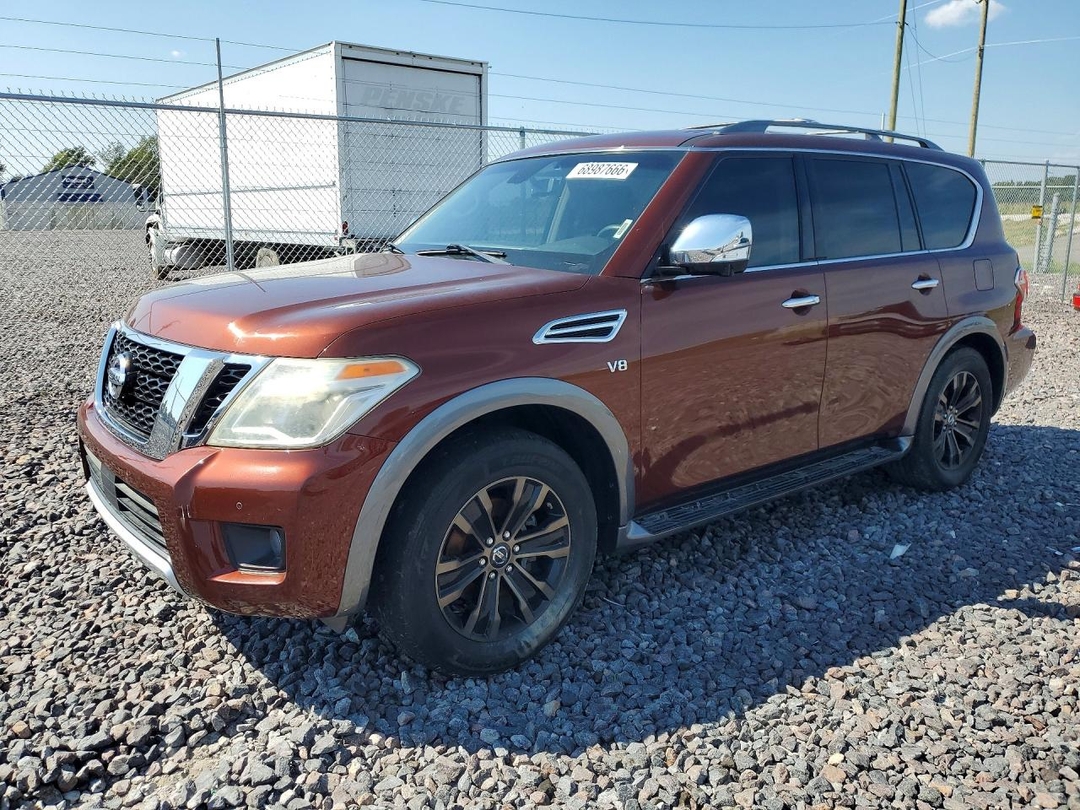Vue de 2018 NISSAN ARMADA PLATINUM, angle 1