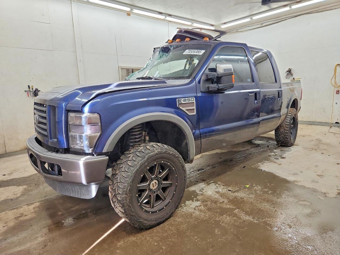 Vue de 2009 FORD F250 SUPER DUTY, angle 1