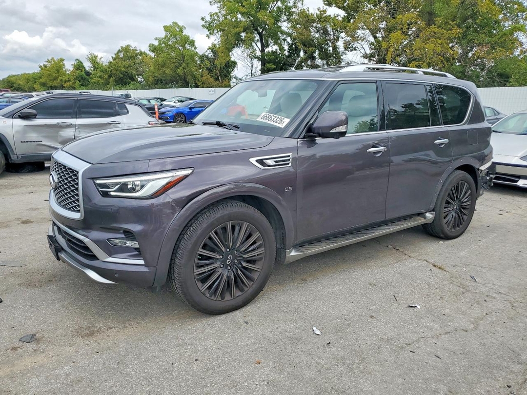 Vedere 2020 INFINITI QX80 LIMITED, unghi 1