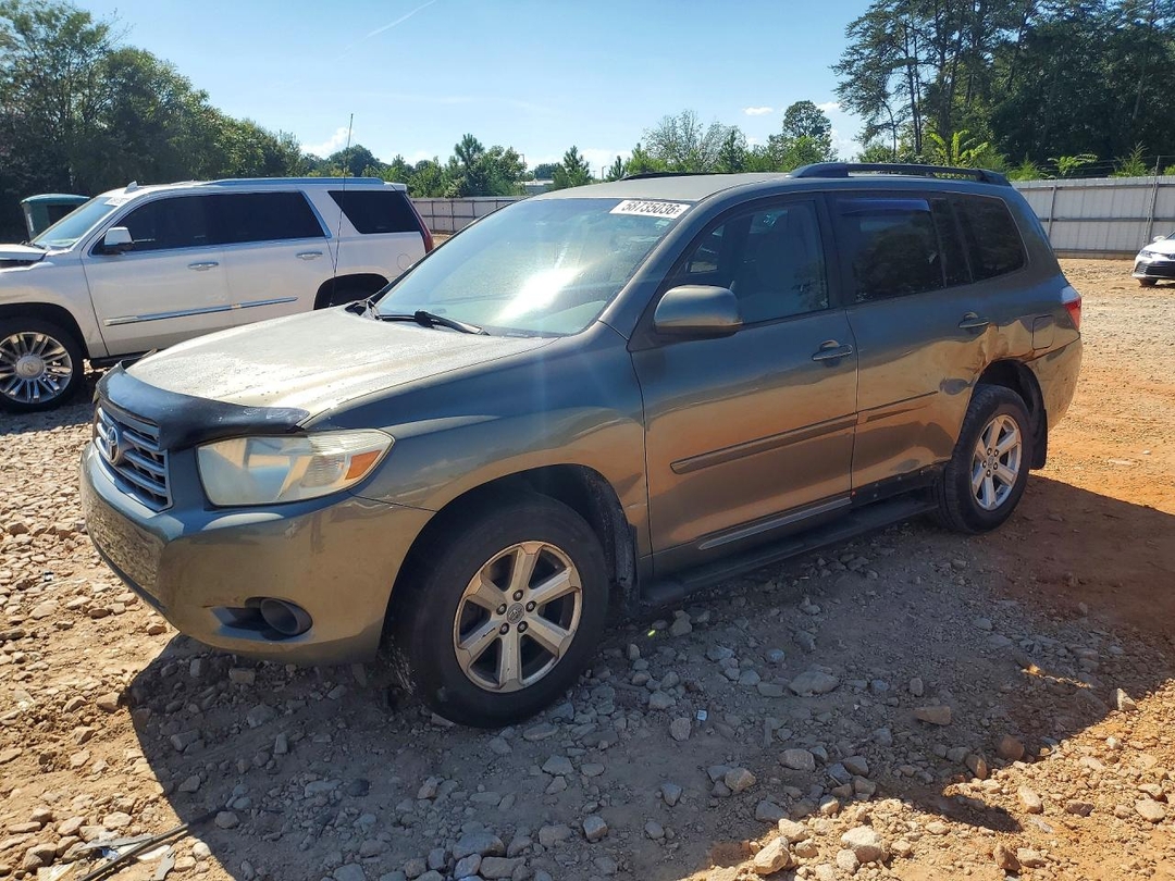 Вид 2008 TOYOTA HIGHLANDER BASE, угол 1