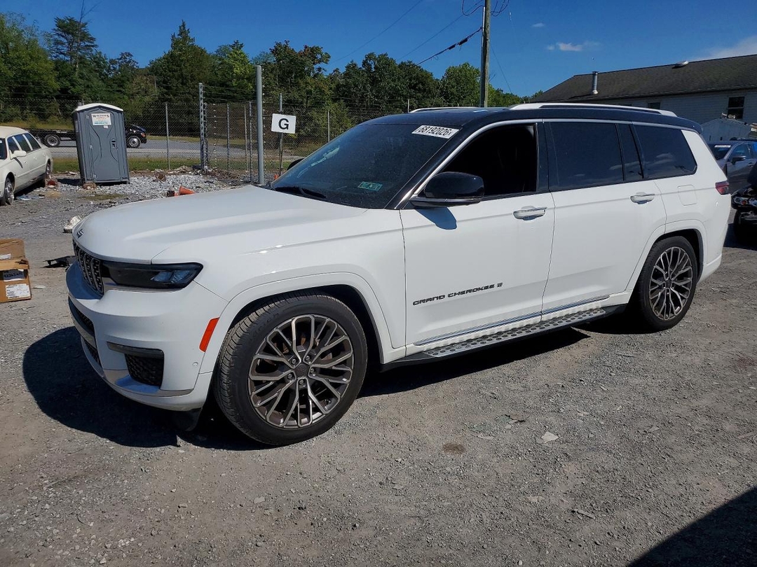 Vue de 2022 JEEP GRAND CHEROKEE L SUMMIT, angle 1