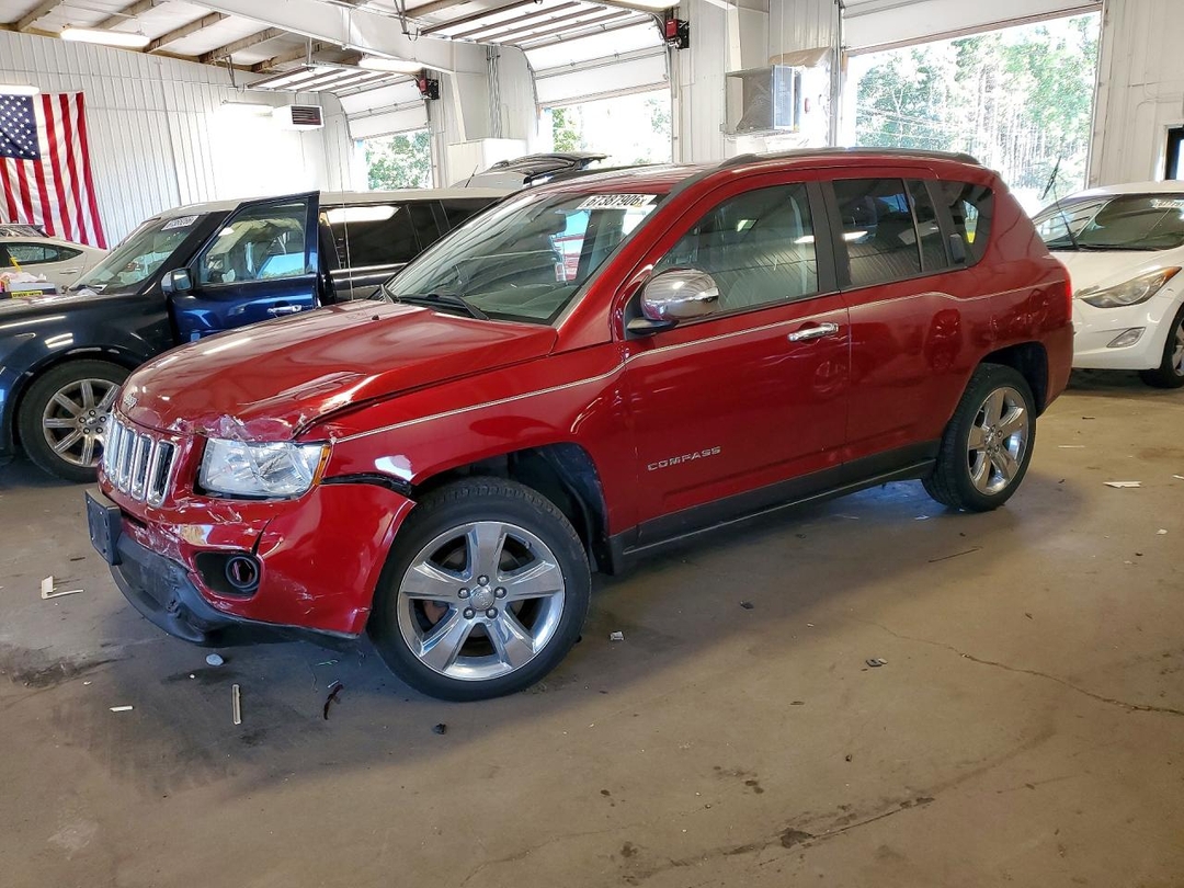 Vista de 2012 JEEP COMPASS LIMITED, ángulo 1