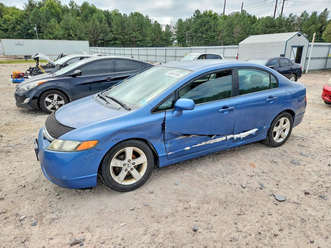 Vista de 2007 HONDA CIVIC LX, ángulo 1