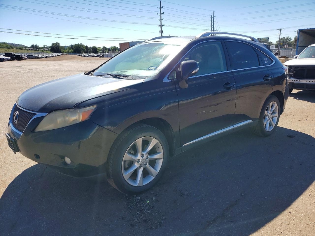Vue de 2010 LEXUS RX 350, angle 1