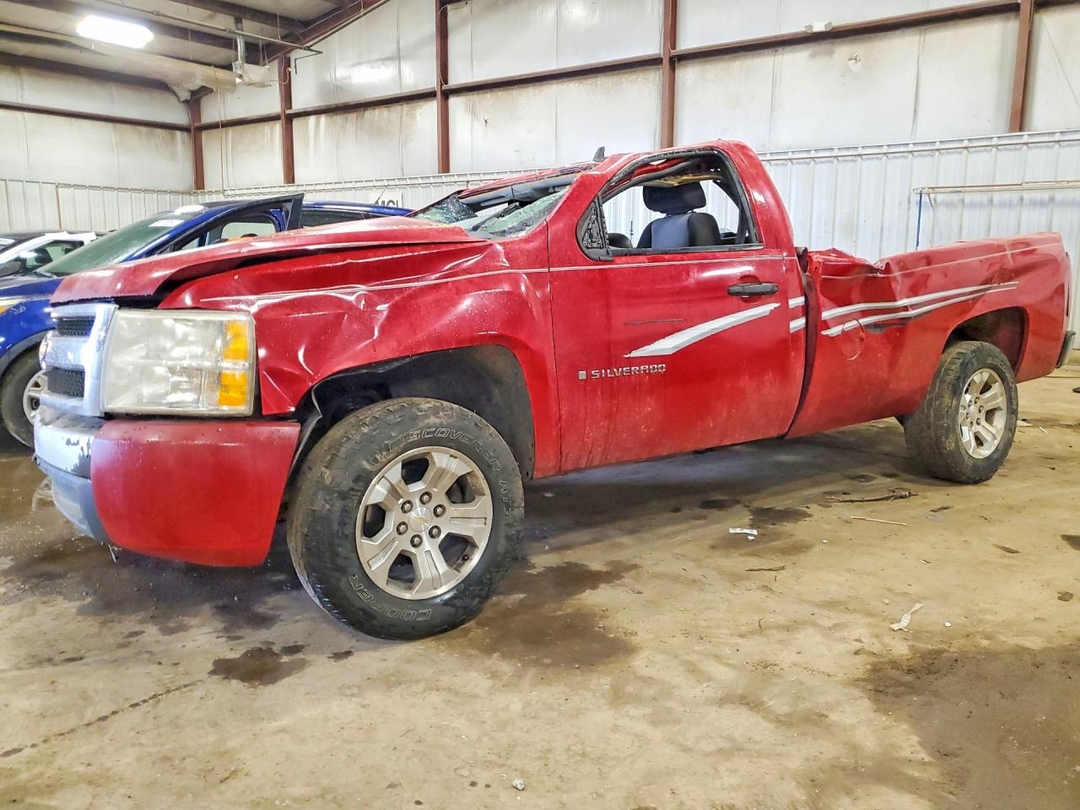 Вид 2007 CHEVROLET SILVERADO C1500, угол 1