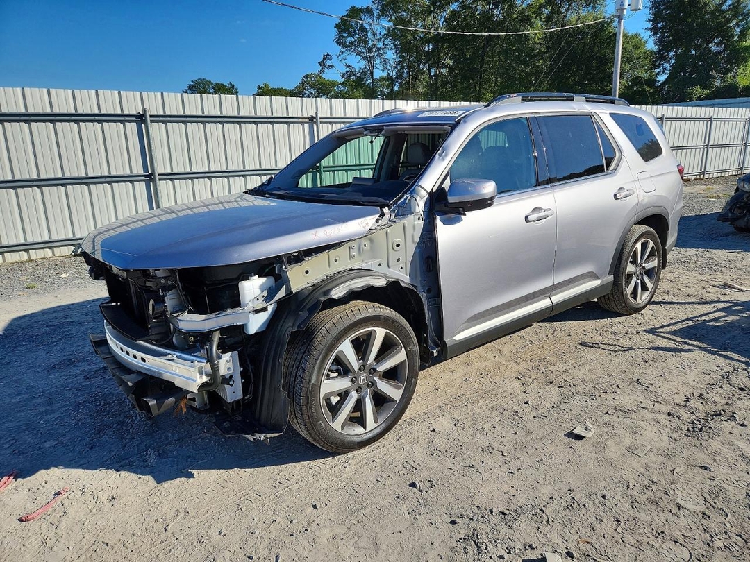 2025 HONDA PILOT TOURING view, angle 1