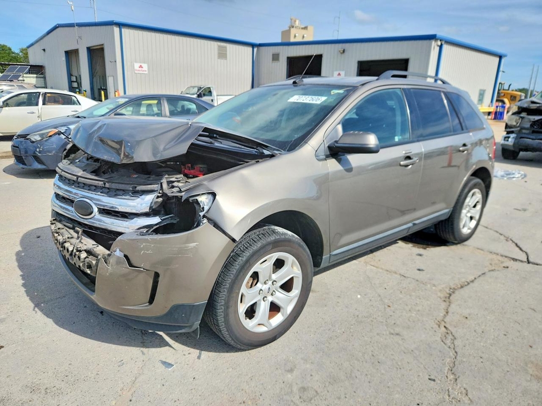Vista de 2013 FORD EDGE SEL, ángulo 1