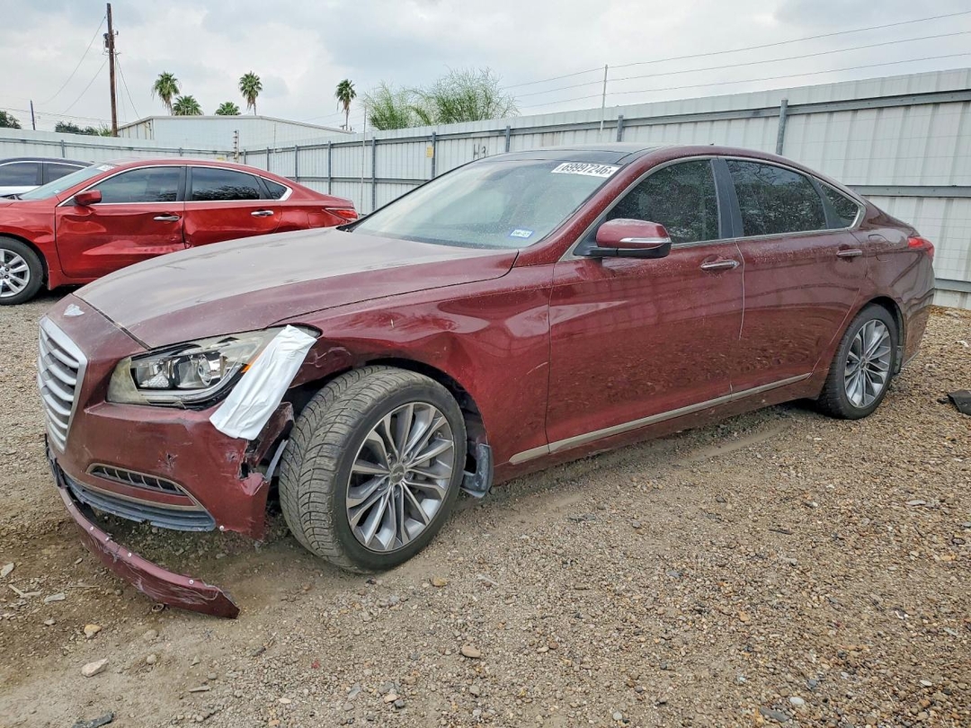 Вид 2015 HYUNDAI GENESIS 3.8L, угол 1