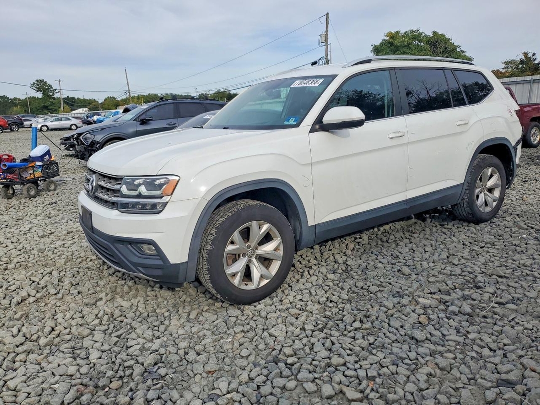 Vedere 2018 VOLKSWAGEN ATLAS SE, unghi 1
