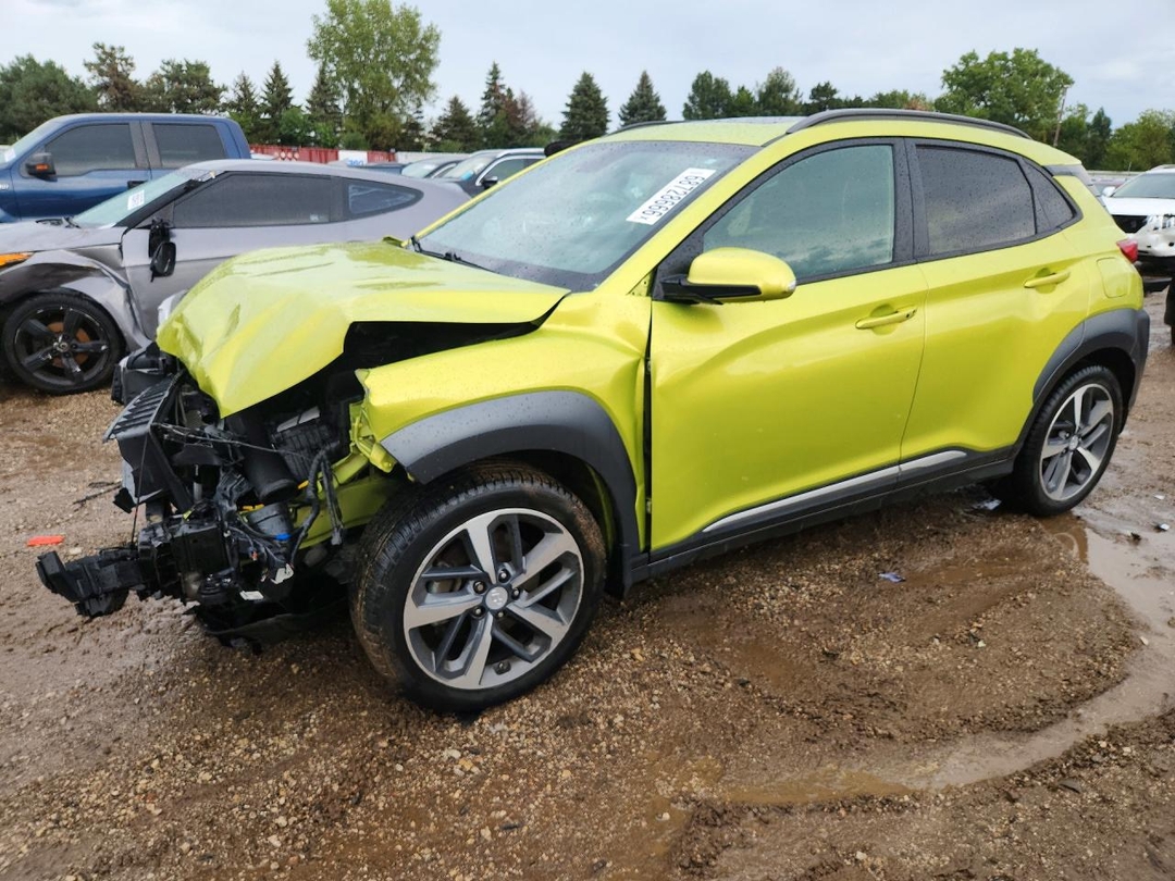Vue de 2019 HYUNDAI KONA ULTIMATE, angle 1
