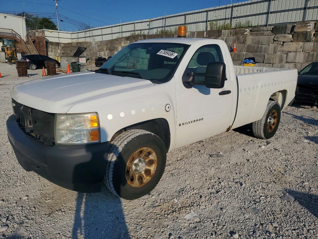 Вид 2007 CHEVROLET SILVERADO K1500 CLASSIC, угол 1