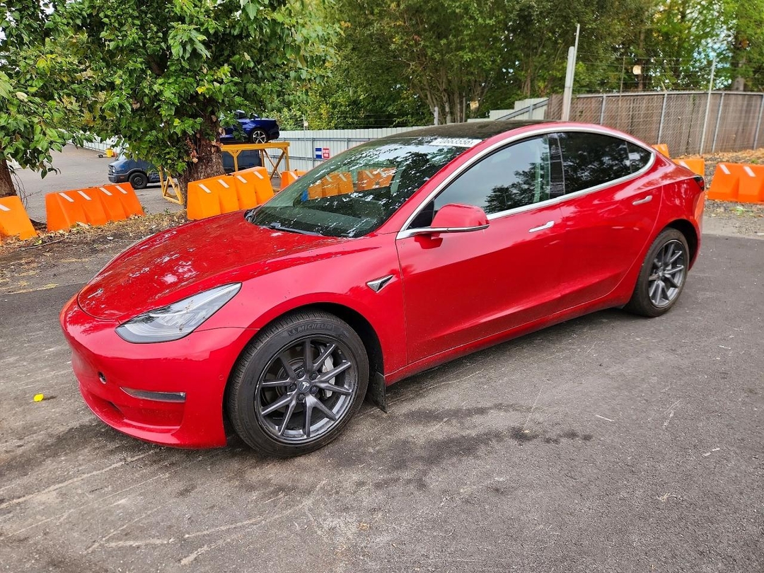 Vedere 2018 TESLA MODEL 3, unghi 1