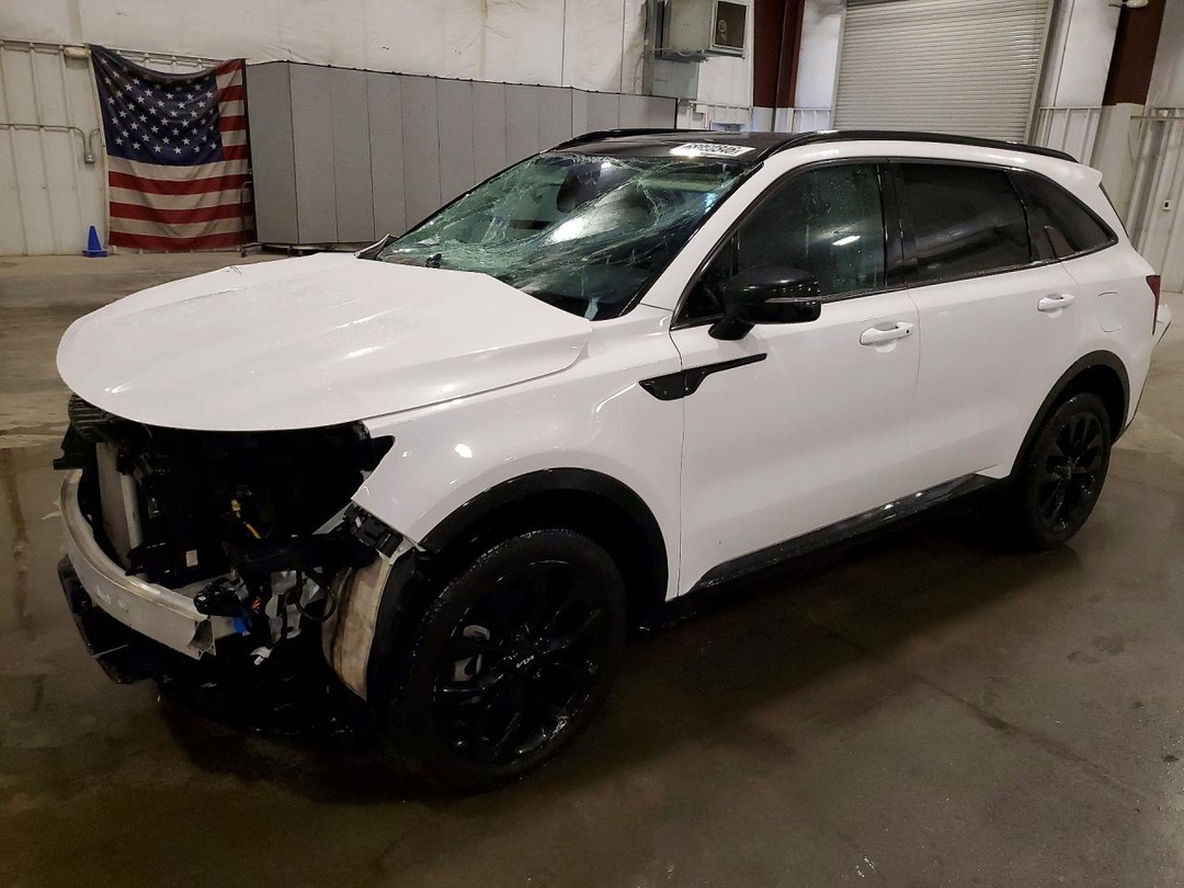 Вид 2023 KIA SORENTO SX, угол 1