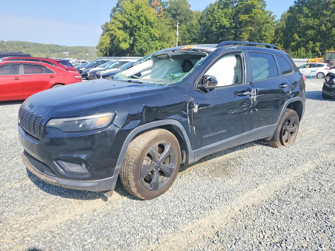 Vue de 2019 JEEP CHEROKEE LATITUDE PLUS, angle 1