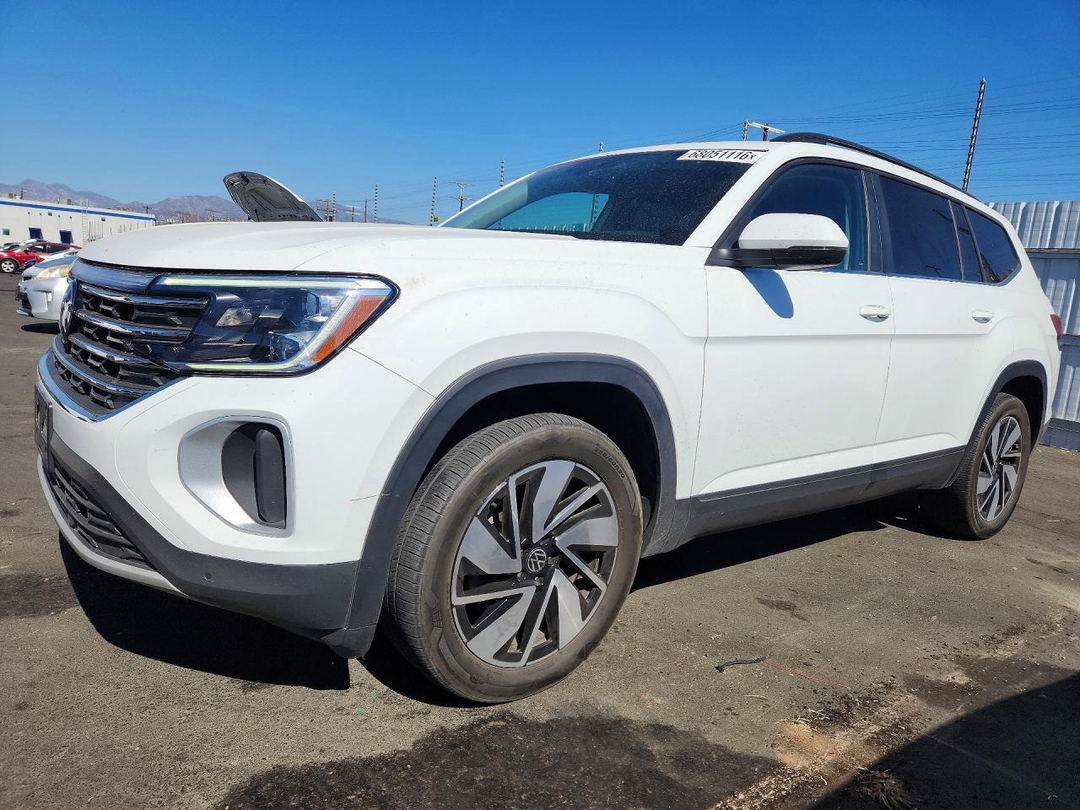 Вид 2024 VOLKSWAGEN ATLAS SE, угол 1