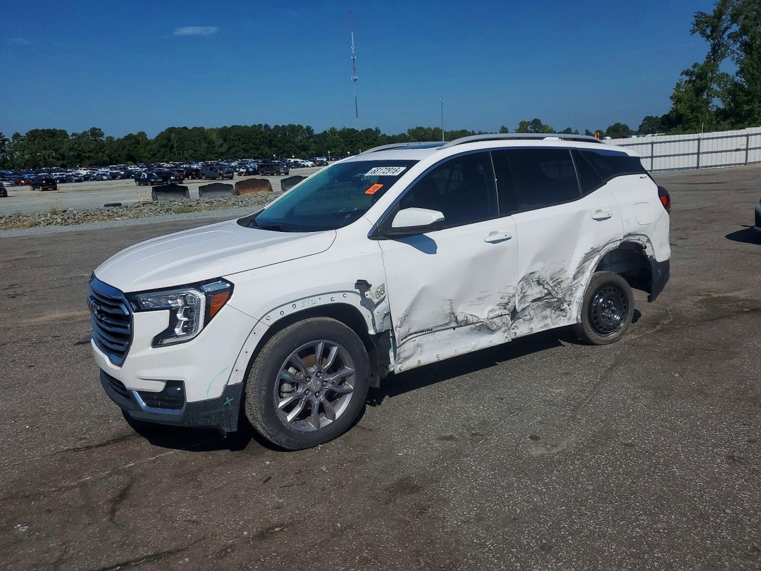 منظر 2022 GMC TERRAIN SLT، زاوية 1