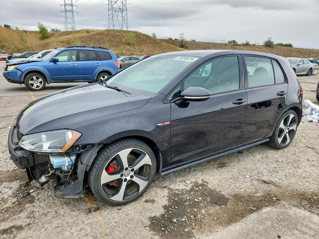 منظر 2017 VOLKSWAGEN GTI S، زاوية 1