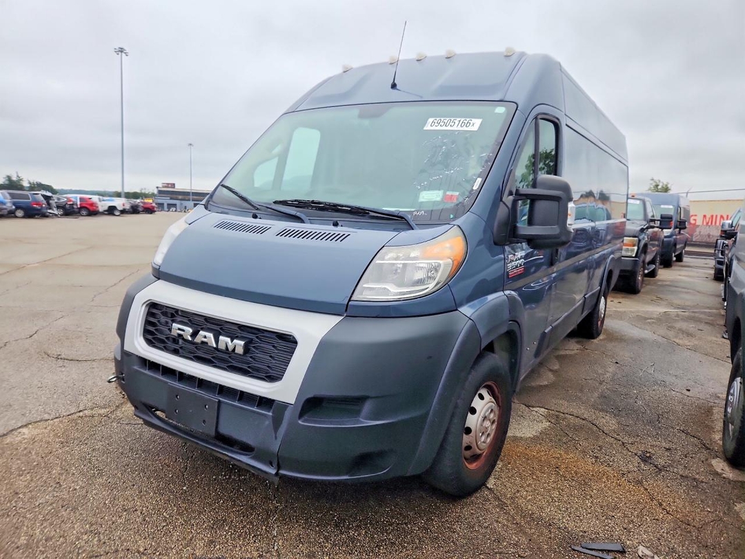 Vista de 2020 RAM PROMASTER 3500 DELIVERY VAN, ángulo 1