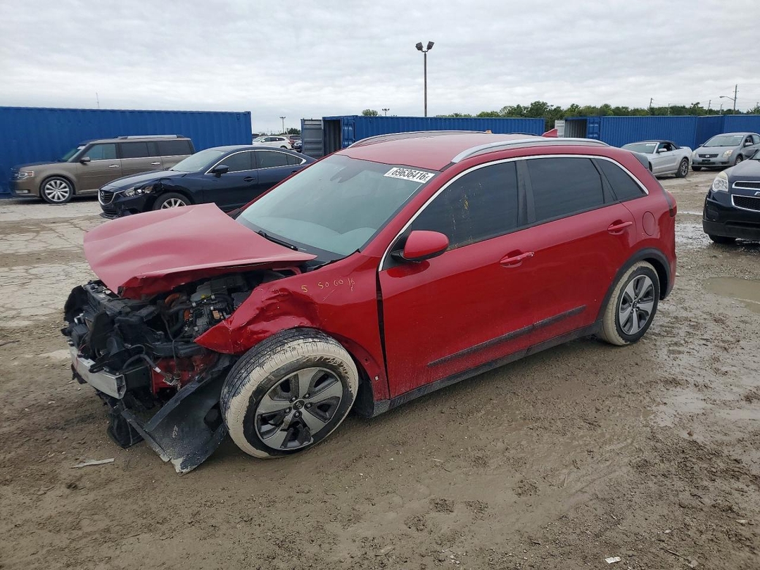 Vue de 2018 KIA NIRO LX, angle 1