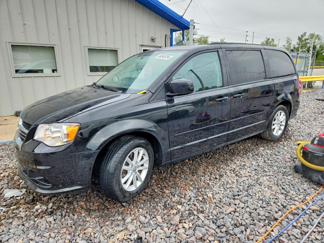 Vue de 2014 DODGE GRAND CARAVAN SXT, angle 1