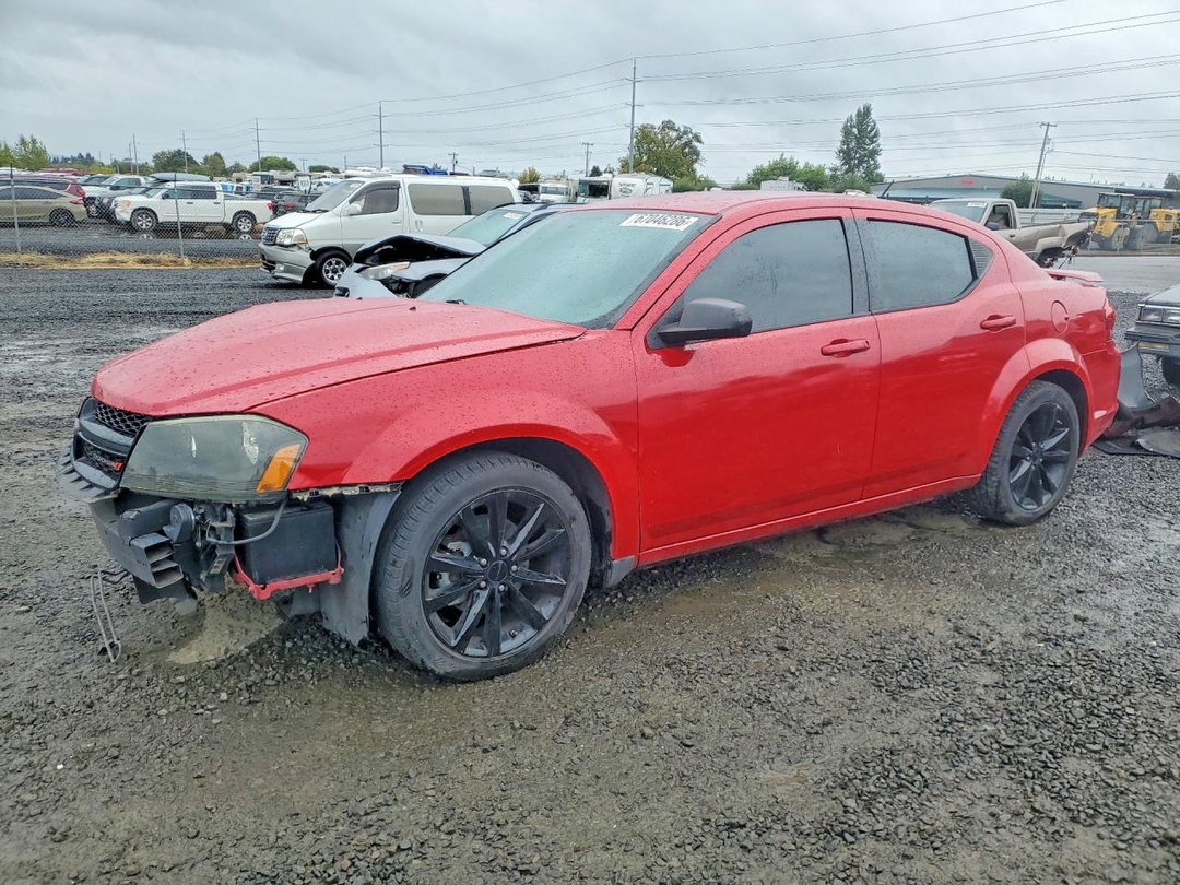 منظر 2014 DODGE AVENGER SE، زاوية 1