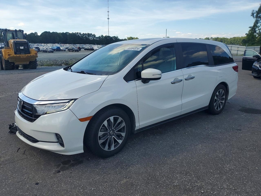 Вид 2023 HONDA ODYSSEY EXL, угол 1