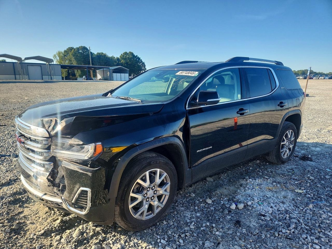 Vue de 2021 GMC ACADIA SLT, angle 1