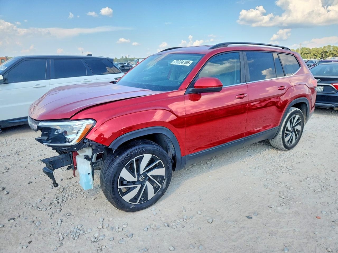 Vue de 2025 VOLKSWAGEN ATLAS SE, angle 1