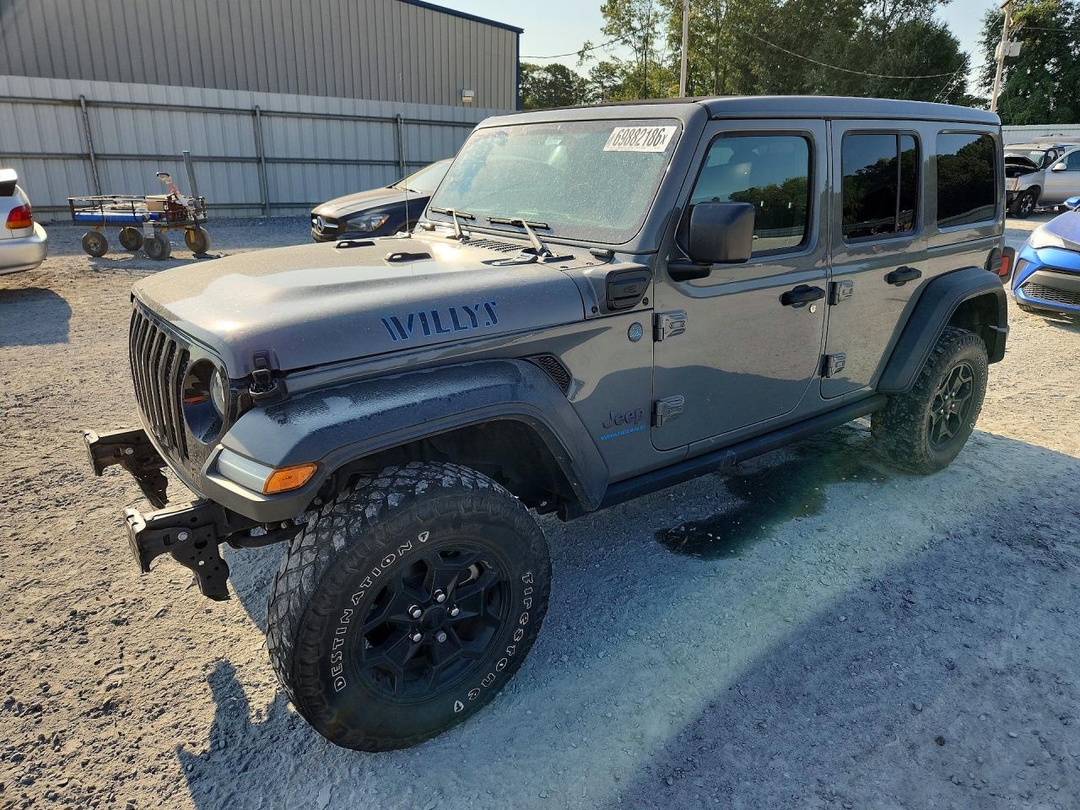 منظر 2023 JEEP WRANGLER 4XE، زاوية 1