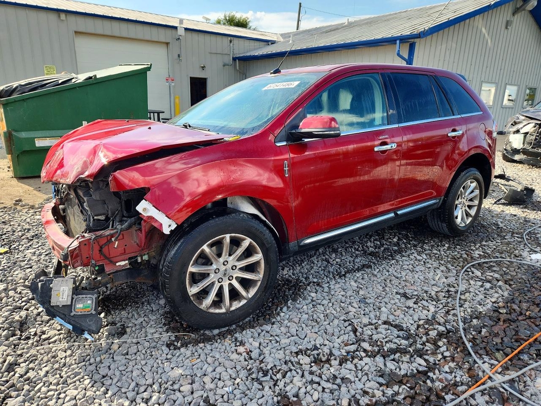 Вид 2015 LINCOLN MKX, угол 1