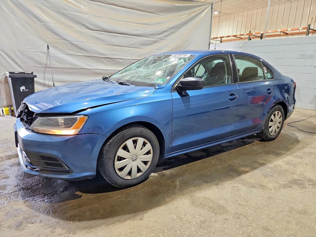 Vedere 2016 VOLKSWAGEN JETTA S, unghi 1