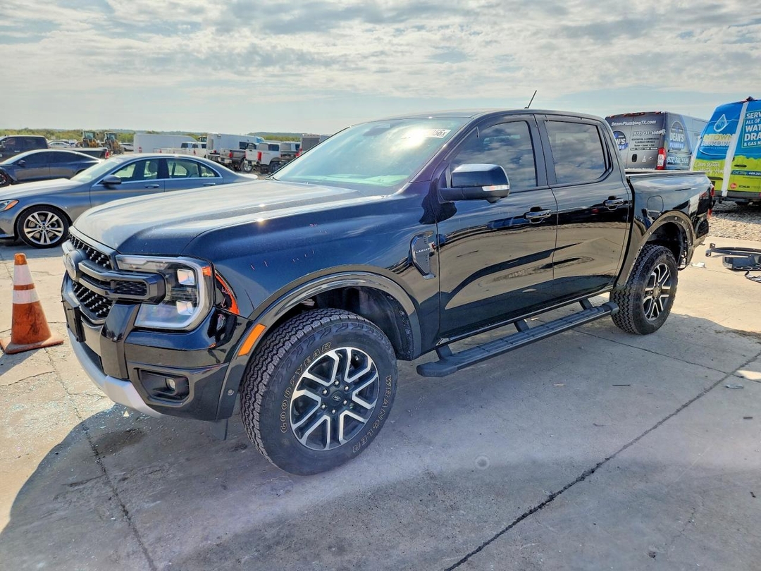 Vue de 2024 FORD RANGER LARIAT, angle 1