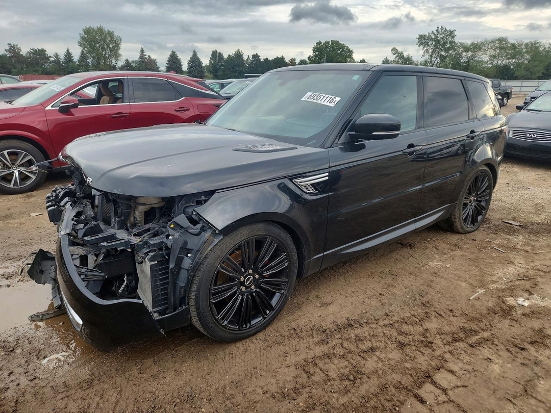 Вид 2014 LAND ROVER RANGE ROVER SPORT HSE, угол 1