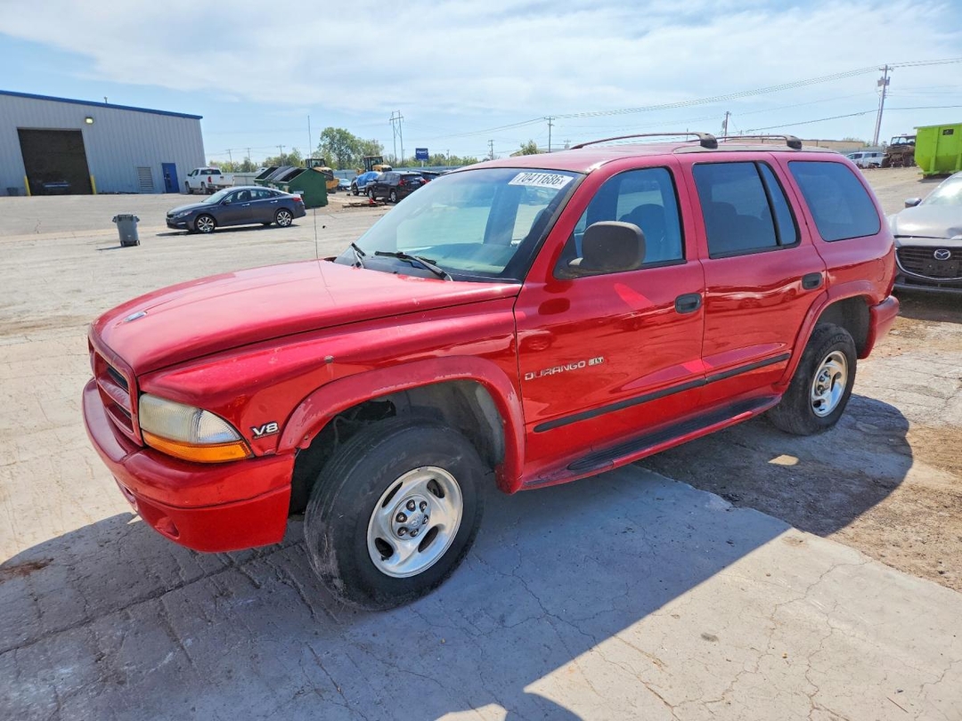 Вид 1998 DODGE DURANGO, угол 1